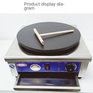 Máquina Comercial Eléctrica Qianmai para Hacer Panqueques de <span class=keywords><strong>Cereales</strong></span> Gruesos, Frutas <span class=keywords><strong>y</strong></span> Crepas, Plancha Multifuncional de un Solo Cabezal - Product Image 3