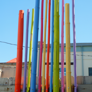 Postes de plantas de bambú de alta calidad/palos de bambú para decoración puede pintar y personalizar el tamaño con buen precio - Product Image 1