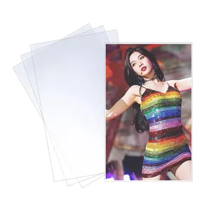 OCM/ODM Kpop Ultra Clear 8 Mils Thick Top Loading Card Protector Photocard Sleeves For Kpop Business Card Credit Card
