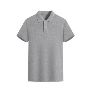 Polo pour homme en coton 100% de qualité supérieure, manches courtes, logo personnalisé, coupe classique, respirant, élégant, vêtements décontractés, vente en gros - Product Image 1