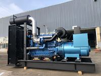 Générateur diesel Weichai 6M33D633E200 633KW 790KVA de type à châssis ouvert, alternateur sans balais, démarrage à distance, 50/60HZ avec ATS