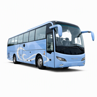 Bus diesel TENGLONG de 12 mètres, 53 places, avec toilettes, USB, télévision pliable pour les voyages interurbains