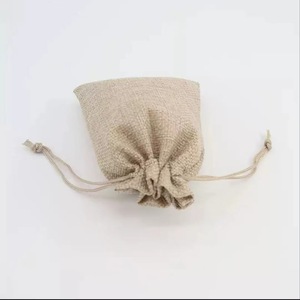 โรงงานขายส่งถุงผ้ากระสอบธูปถุงเก็บผ้าลินินผ้าฝ้ายสมุนไพรเปล่า - Product Image 5