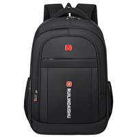 Sac à dos pour ordinateur portable 15,6 pouces, imperméable, pour hommes, pour les voyages d'affaires, l'école, avec panneau avant en EVA, souple
