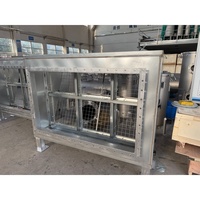 Armoire d'adsorption au charbon actif à haute efficacité de purification avec portes à ouverture rapide et verrouillage
