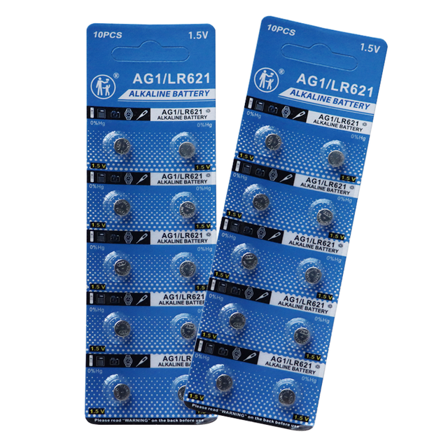 High Quality 1.5V Watch Battery Durable AG1 Clock Alkaline Battery