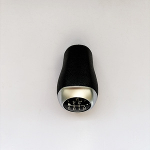 Chen Can Car Gear <b>Knob</b> Leather <b>Shift</b> Lever For Hyundai Bora 5 Speed Manual Transmission - Product Image 1