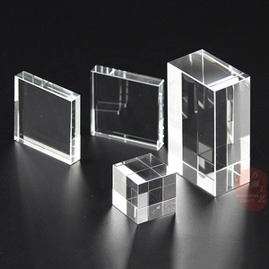 Cube de cristal K9 PUJIANG, cube de glace transparent, boîte en <span class=keywords><strong>verre</strong></span> givré <span class=keywords><strong>avec</strong></span> <span class=keywords><strong>photo</strong></span> personnalisée CLB-1004B - Product Image 1