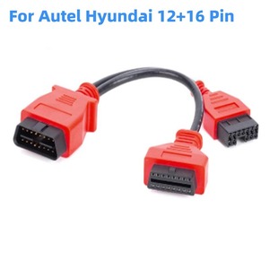 For <strong>Autel</strong> Mini MaxiCOM MK908P OBD II Adapter 12+16-Pin For MITSUBISHI MaxiSys Pro MS906/MS906BT/MS906TS/MS908S Battery Tester - Product Image 2