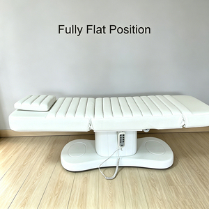 <b>Electric</b> Modern Beauty Bed with Adjustable Massage <b>Table</b> Salon Spa Facial Therapy Living Room Bathroom Use Three Motors - Product Image 5