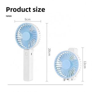 2025 New Arrivals <b>Usb</b> Rechargeable Portable <b>Mini</b> Table Foldable Ventilador Handheld Hand Held <b>Fan</b> - Product Image 3