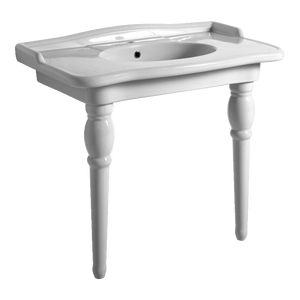 Lavabo da Bagno Serie BOHEME con Consolle da 95 cm - Product Image 1