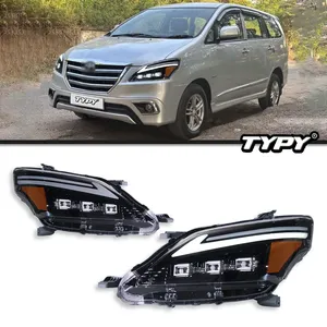 ไฟหน้ารถยนต์ TYPY สำหรับ Toyota Innova ปี 2012-2015 ไฟหน้า LED โปรเจคเตอร์ พร้อมไฟเดย์ไลท์ อุปกรณ์ตกแต่งรถยนต์ - Product Image 1