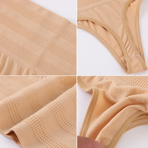 1969-2 Eo Cao Tummy Kiểm Soát Quần Lót Phụ Nữ Thong Panty Shaper Giảm Béo Đồ Lót Mông Nâng Lên Bụng Định Hình Ngắn Họn Cơ Thể Shaper - Product Image 6