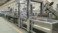 Línea de Producción de Papas Fritas Congeladas Totalmente Automática con Control PLC, Equipo Inteligente para la Elaboración de Papas Fritas