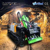 Foreuse électrique DTH mobile compacte pour le forage de roches, idéale pour la construction de tunnels, de pipelines et le forage souterrain en sous-sol