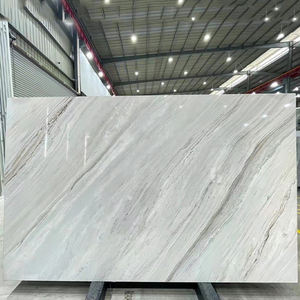 TMZ Palissandro Chiaro marbre blanc italien losa morden marbre décoratif Marmor caractéristique dalles murales pour hôtel villa département - Product Image 1