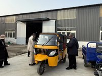 Tuk-tuk multiplace à trois roues, tricycle pour passagers, carrosserie anti-corrosion, longue durée de vie, pour le transport public municipal