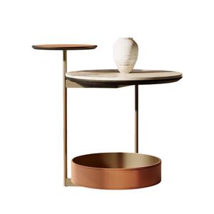 Meuble de salon <span class=keywords><strong>JYN</strong></span> meuble TV Table basse en ardoise Table basse combinée Table d'angle - Product Image 6
