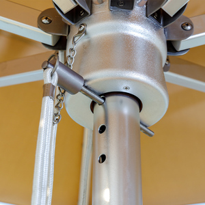 Chapeau de parapluie extérieur pliable de parasol de restaurant de <span class=keywords><strong>patio</strong></span> de partie de vente chaude spéciale - Product Image 3