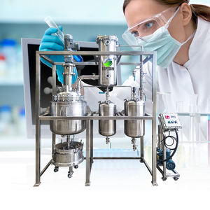 Stainless Steel Crystallization Reactor GMP certified high efficiency crystallization <b>kettle</b> SS continuous system - Product Image 3