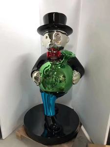 Venta caliente 80cm chapado <span class=keywords><strong>Alec</strong></span> <span class=keywords><strong>Monopoly</strong></span> escultura tamaño real <span class=keywords><strong>Monopoly</strong></span> estatuas <span class=keywords><strong>Alec</strong></span> <span class=keywords><strong>Monopoly</strong></span> estatua de resina - Product Image 5