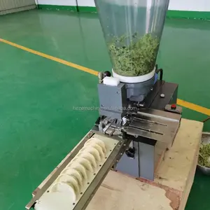110v 220v Getreideprodukt-Herstellungsmaschine automatische Teigtaschen-Gyoza-Maschine / russische Ravioli/Pirogi/Pelmeni/Eppanada Samo-Maschine