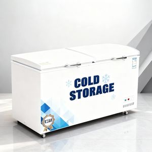 Congélateur coffre <span class=keywords><strong>multi</strong></span>-portes (1 à 4 portes) à fermeture directe par air, avec serrure, pour stockage de viande - Conception encastrable, économe en énergie, vente directe usine Chine - Product Image 4