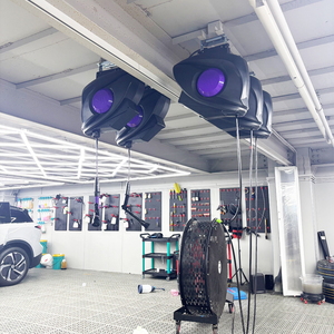 Carrete de manguera eléctrico retráctil de alta resistencia para lavado de coches, montado en pared, para estaciones de detallado automotriz, garajes y bahías de lavado de coches - Product Image 3