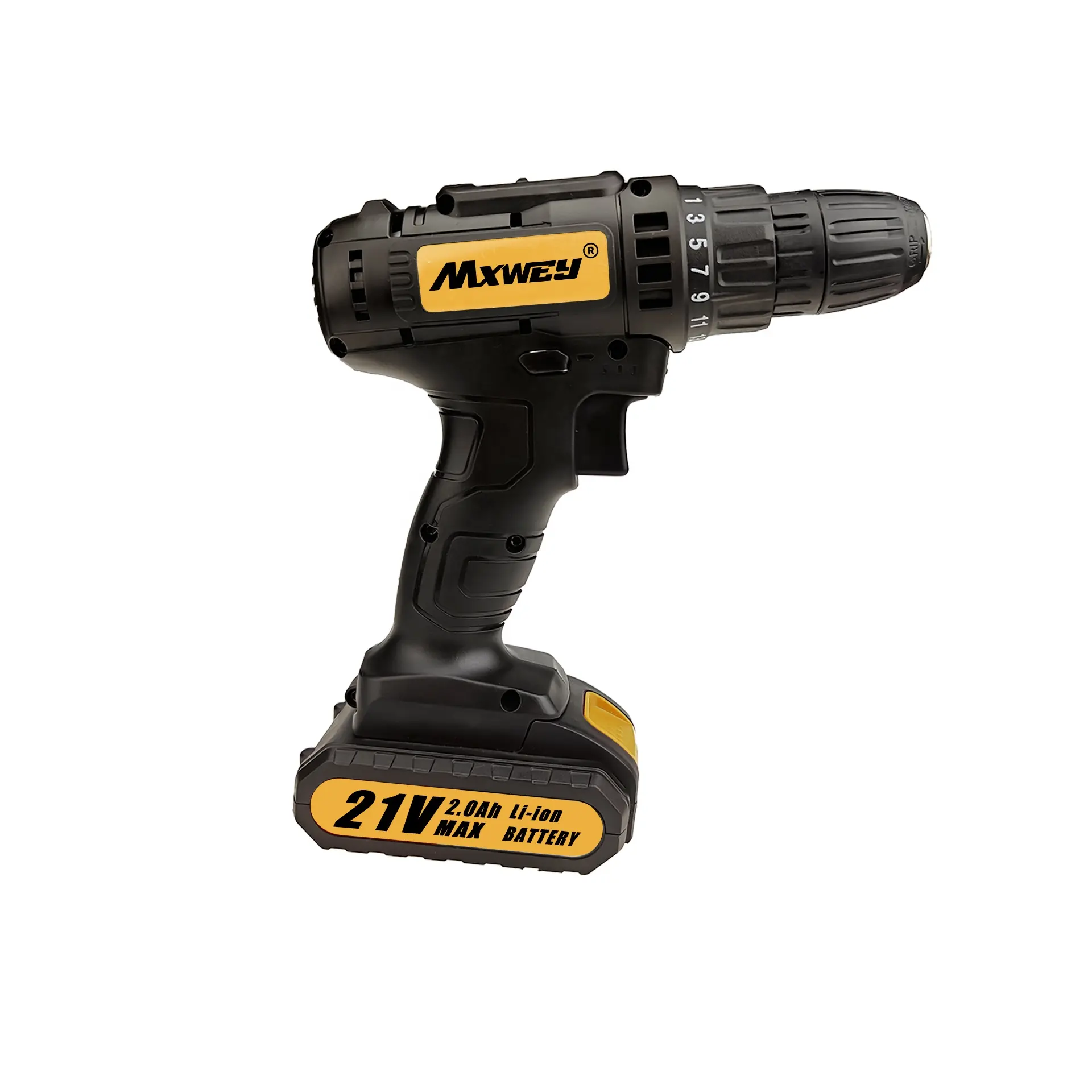 MXWEY M1013 Fácil de usar Ferramentas Elétricas Torque variável Electric Driver Lithium Battery Cordless Drill Set