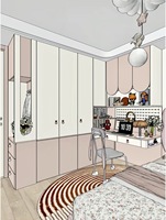 Fabricant de placards modulaires pour chambres d'enfants, armoires personnalisées pour toute la maison