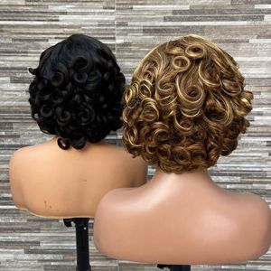 Peluca de Cabello Humano Virgen de Doble Trama con Cierre de Encaje HD 5x5, Peluca Frontal Transparente 6x4 de Cabello Humano Natural SDD con Volumen - Product Image 4