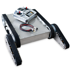 Intelligente Robot Serbatoio Car chassis kit caterpillar Crawler telaio pista piattaforma con buona aderenza a terra - Product Image 1