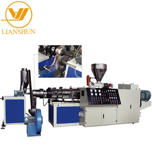 Nouveau granulateur de recyclage de PVC à Double vis Machine de coupe et de pelletisation à chaud pour la fabrication de granulés de tuyaux de conduits électriques - Product Image 1