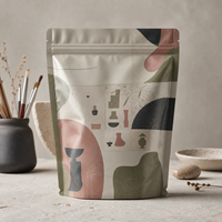 Sachets Doypack personnalisés pour barres granola, pour les startups de snacks fitness et les projets de marque privée