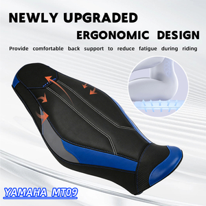 Asiento Personalizado para <span class=keywords><strong>Yamaha</strong></span> MT-09 2021-2023, Asiento de Repuesto para Motocicleta con Espuma Confortable, Asiento de Posventa para <span class=keywords><strong>MT09</strong></span> <span class=keywords><strong>2022</strong></span> - Product Image 2