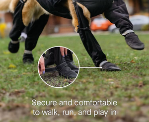 Scarpe Sportive Ecologiche per Cani, Stivali con Bretelle, Protezione Zampe, Copertura Estesa delle Gambe per Sport Estivi e Invernali - Product Image 2