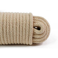 Cordon de ceinture en coton naturel tressé solide fabriqué en Chine, noir et blanc, cordon de ceinture tissé