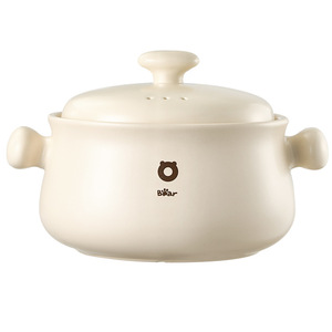 Bear <b>Ceramic</b> Stew <b>Pot</b> 1-2L High Temperature Resistance Large Capacity For Soup And Stock - Product Image 4
