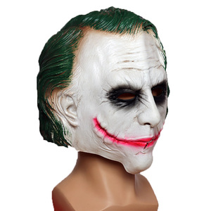 Masque de Joker en latex pour Halloween, accessoires de fête cosplay, taille unique - Product Image 3