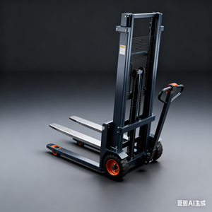 1T 2M Altura de elevación Fácil de operar Precio bajo Apilador hidráulico manual Equipo de elevación industrial con certificación ISO - Product Image 3