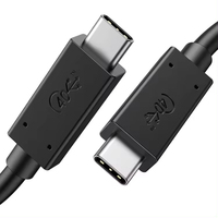 Farsince 40Gbps USB 4 Câble 5A 240W Super Câble de Charge USB4 Support 8K 60Hz 6ft 1.5m