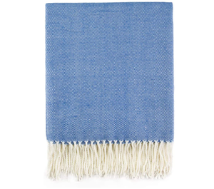 สีน้ำเงินมือทอโยนจากอินเดีย - Product Image 1