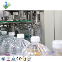 Machine de remplissage automatique de bouteilles d'eau de 3L 4L 5 L à 10 litres/Machine d'embouteillage de bouteilles d'eau de 5-10L 5L 10L