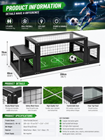 Funpar Nouvelle Machine de Jeu de Football Interactif pour Centres Commerciaux, Table de Football Subsoccer