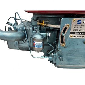 Moteur diesel monocylindre horizontal robuste CDHB Tengka S195 pour concasseur minier et alimentation de générateur - Product Image 6