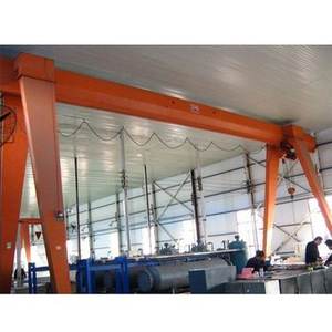 Grúa de pórtico de control remoto inalámbrico de una sola viga 5ton 6ton 8ton 10ton Span 30m Grúa de pórtico - Product Image 3