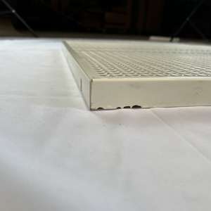 E1v 118 Couverture <span class=keywords><strong>de</strong></span> filet <span class=keywords><strong>de</strong></span> haut-parleur en maille grise <span class=keywords><strong>de</strong></span> 18 pouces 1.2*630*567mm avec éclairage LED RVB Accessoires <span class=keywords><strong>de</strong></span> gril <span class=keywords><strong>de</strong></span> barbecue - Product Image 2