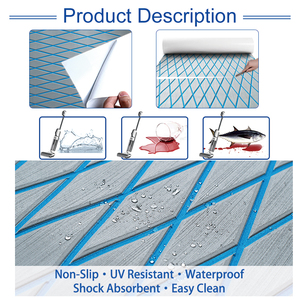 Alfombrilla de <span class=keywords><strong>Espuma</strong></span> EVA de Alta Densidad para Cubierta de Barco/Yate - Alta Calidad 6mm/Espesor Personalizado Color Personalizado Todo en Uno - Product Image 5