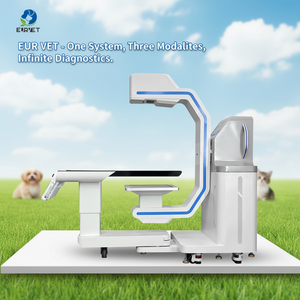 Système vétérinaire multifonction 4-en-1 EUR VET CT DR C-Arm 15kW avec anode rotative, caméra binoculaire et lit servo pour hôpital vétérinaire - Product Image 1